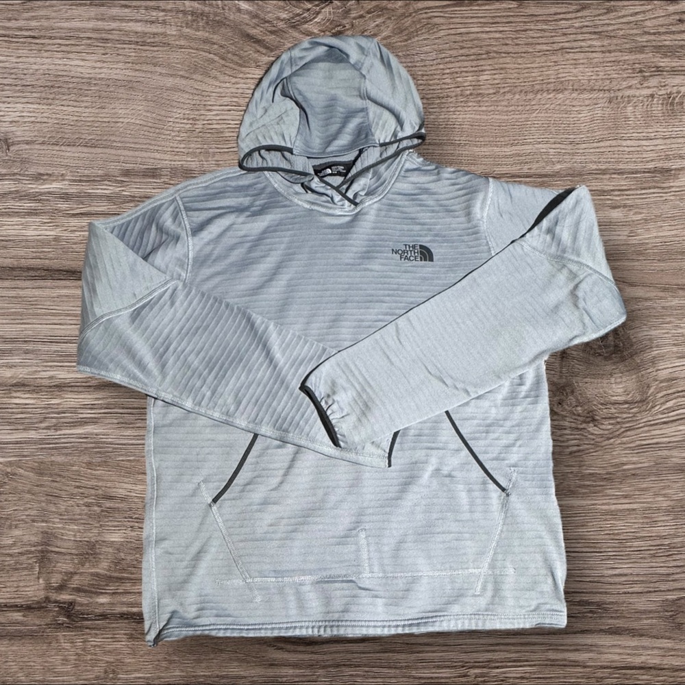 The North Face Light Gray Hoodie